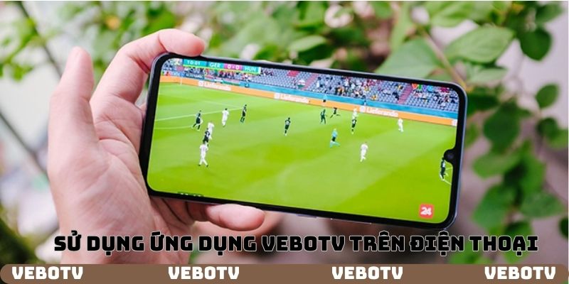 Sử dụng ứng dụng vebotv trên điện thoại